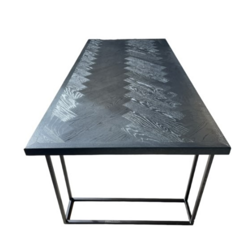 Rechthoekig eiken tafelblad